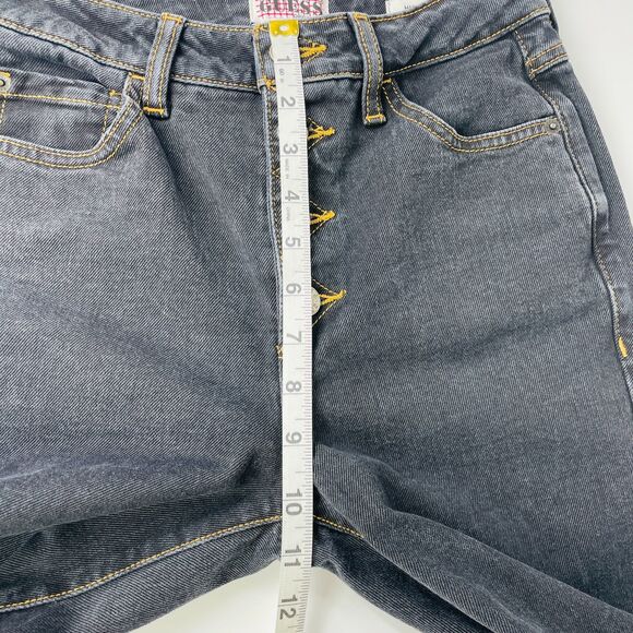 Guess Jeans 25x27 Guess Black Jeans Button Fly Guess High Rise Skinny 25 Guess - Picture 12 of 15